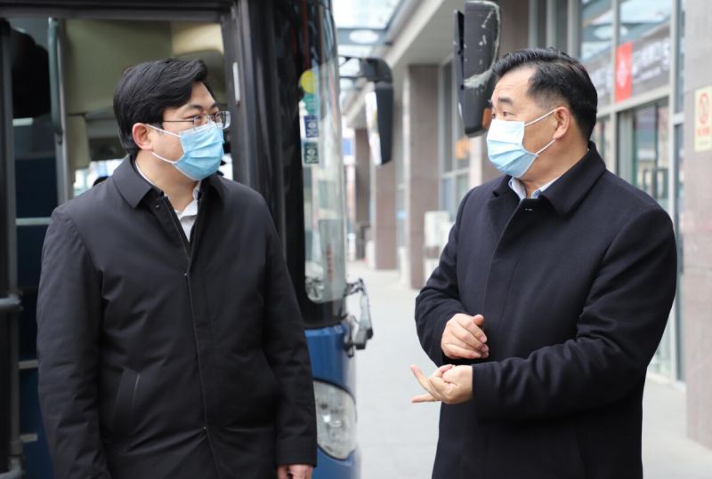 市委常委、武進(jìn)區(qū)委書記喬俊杰督查武進(jìn)汽車站春運(yùn)及疫情防控工作